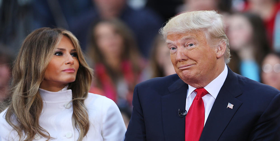 Publican fotos prohibidas de la esposa de Donald Trump