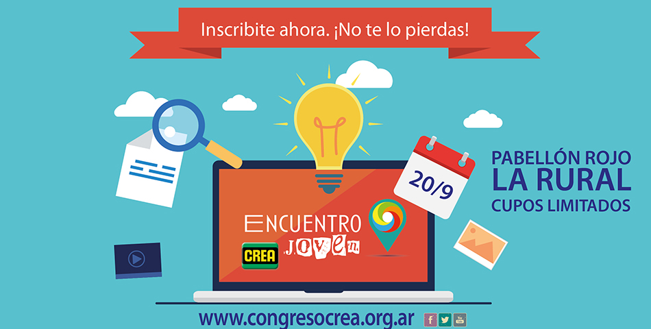 Así será el Encuentro Joven CREA 2016