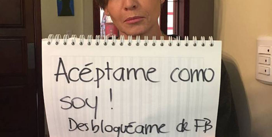 Insólito: una madre le pide a su hijo que la desbloquee de Facebook