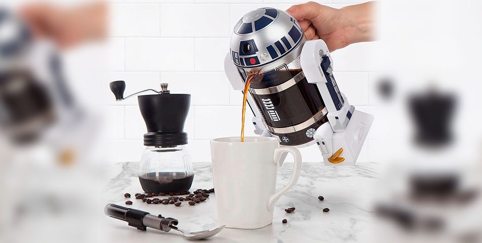Tomate un café con R2-D2