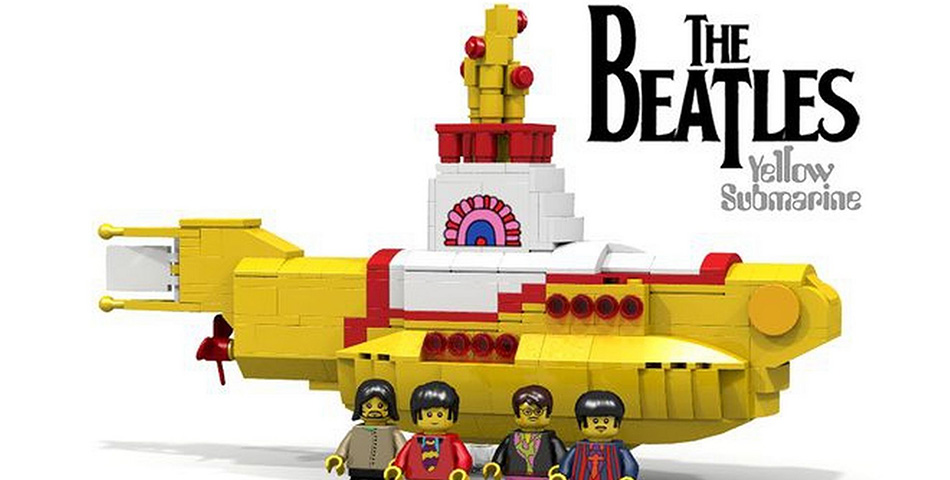 Los Beatles llegan al mundo Lego