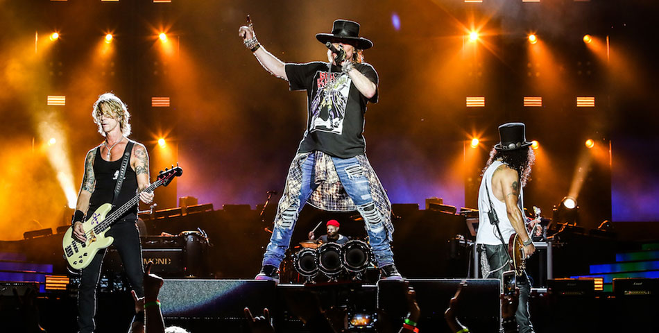 Guns N’ Roses cambió la letra de un tema para pegarle a Trump