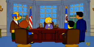 Los Simpsons ya lo sabían: Hace 16 años predijeron que Donald Trump sería el Presidente