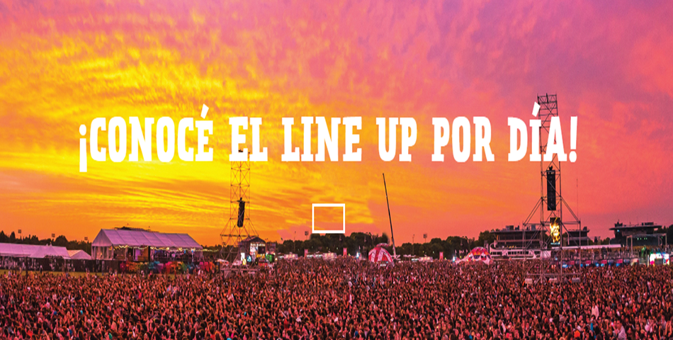 Lollapalooza: ¡Mirá el Line Up por día!