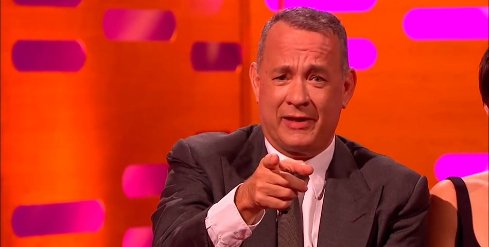 Tom Hanks recreó una mítica escena de “Forrest Gump”