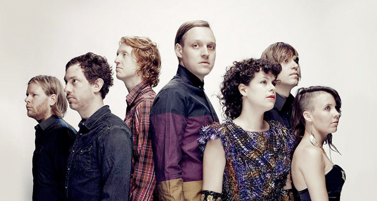 Arcade Fire estrenó 3 canciones en un show para 200 personas