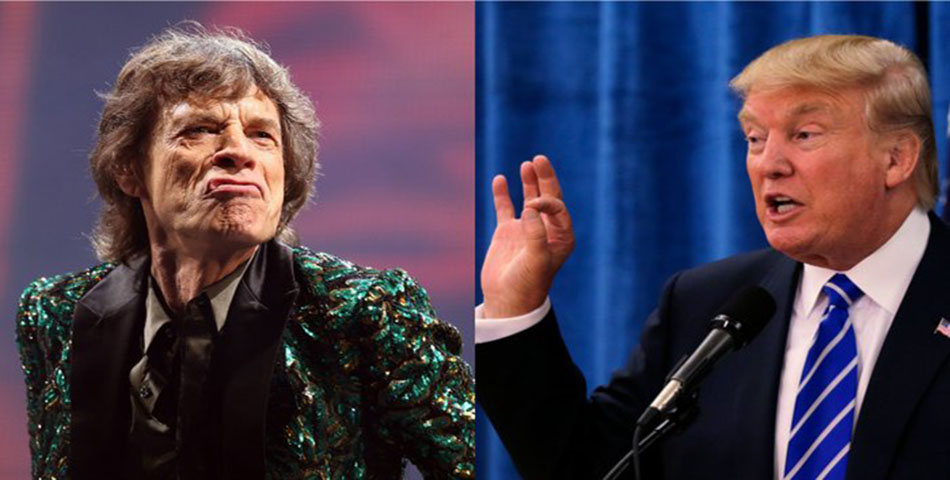 Mick Jagger se burla de Donald Trump y señala el uso ilegal que hace de su música