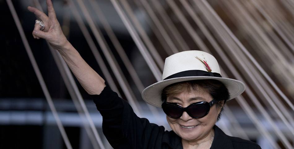 Yoko Ono responde al triunfo de Trump a través del arte conceptual