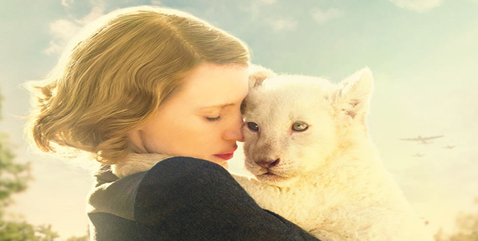 “The Zookeeper’s Wife”: Jessica Chastain protagoniza el primer tráiler de la película