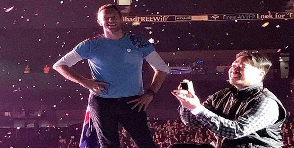 Chris Martin frenó el concierto por una tierna razón