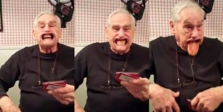 Insólito: abuelo perdió la dentadura en plena fiesta navideña