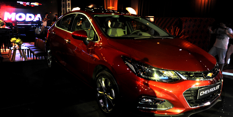 ¡Con una increíble fiesta Chevrolet presentó el nuevo Cruze!