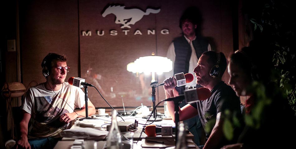 Metro fue parte del exclusivo road trip de Mustang en Punta del Este