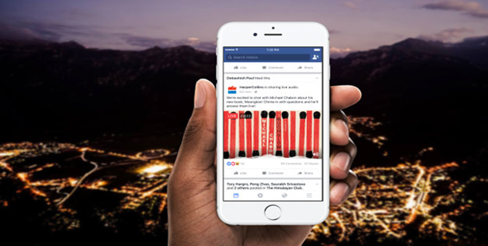 Facebook se actualiza y lanza ‘Live Audios’