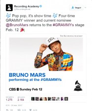 brunomars grammys