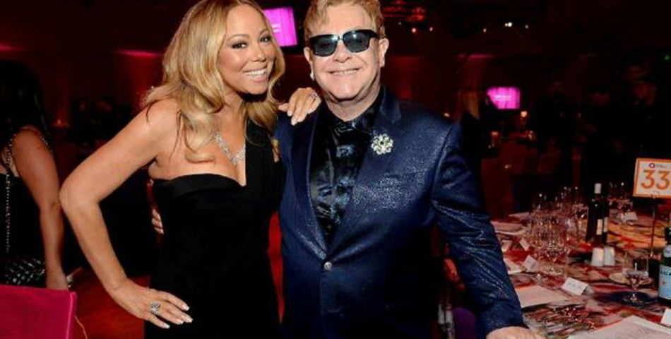 Mariah Carey y Elton John ganan millones cantando en un casamiento
