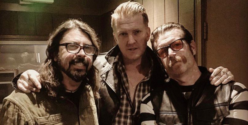 La misteriosa foto de Dave Grohl y Josh Homme