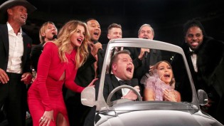 Grammys: James Corden la rompió con su Carpool Karaoke