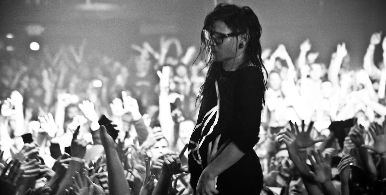 ¡Skrillex preso por escuchar música muy fuerte!