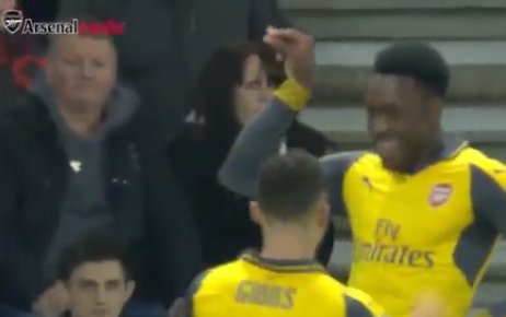 Danny Welbeck del Arsenal puso de moda el 'Salt Bae' en Inglaterra