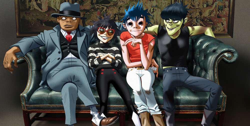 Escuchá los nuevos temas de Gorillaz