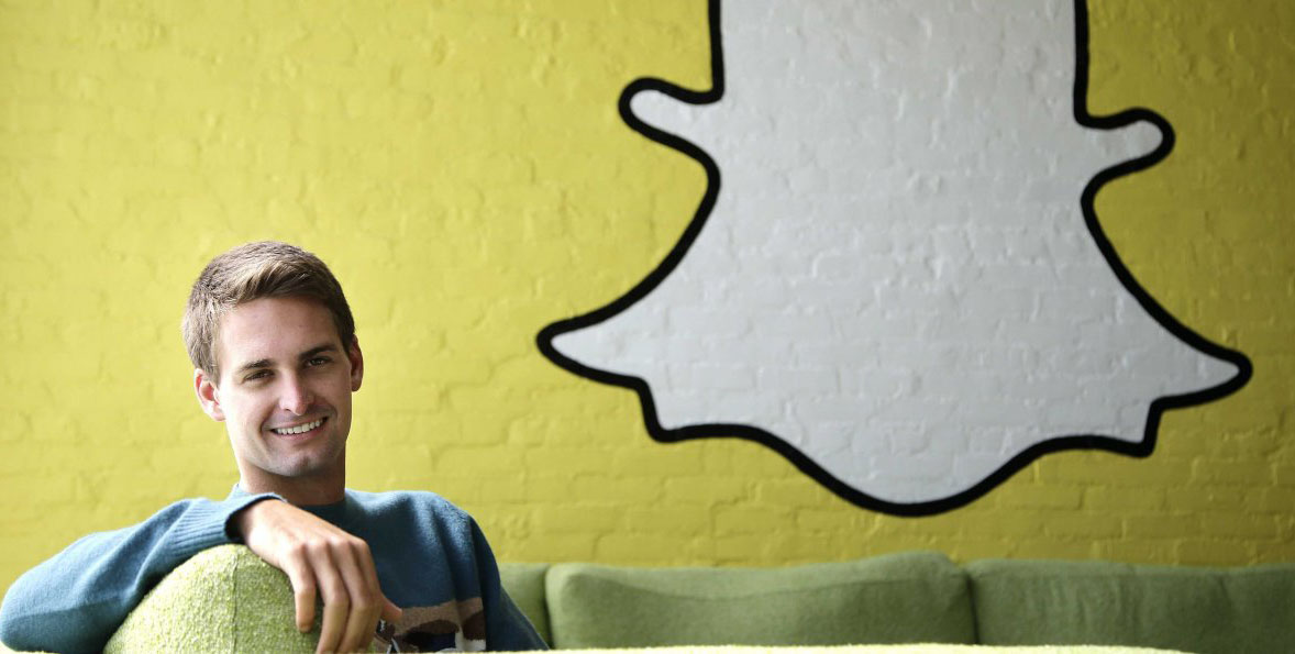 El fundador de Snapchat se hizo multimillonario en muy pocas horas