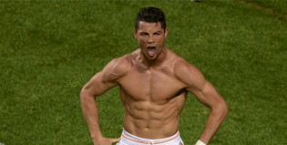 Cristiano peló todo el lomo que puedas imaginar