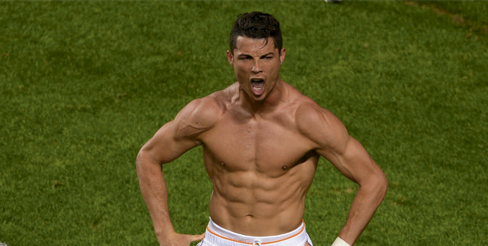 Cristiano peló todo el lomo que puedas imaginar