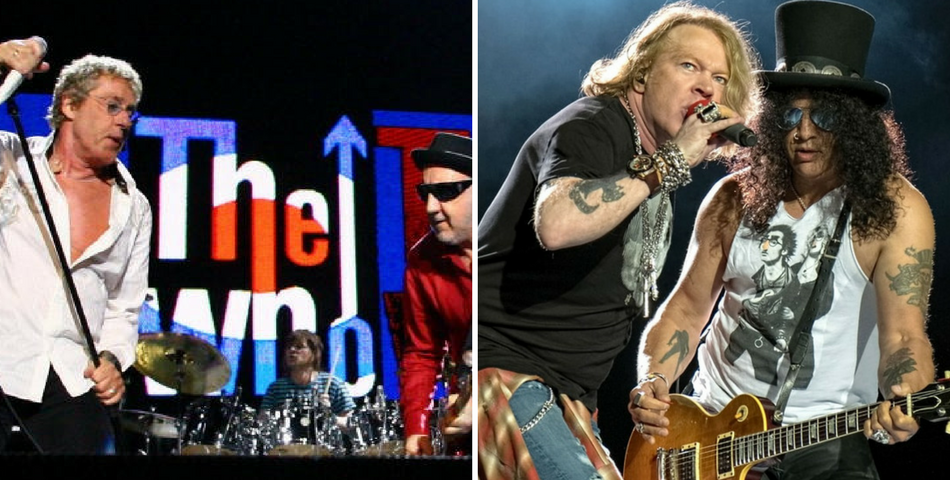 ¡Atención! The Who y Guns N’ Roses tocarán en Chile y Brasil ¿vienen juntos también a la Argentina?