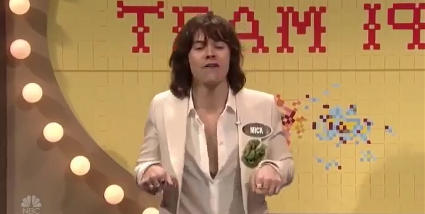 ¡Harry Styles imitó a Mick Jagger y la rompió!