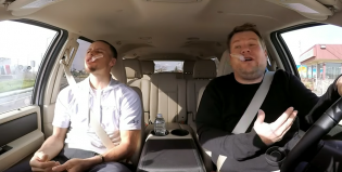 Carpool Karaoke: ¡Stephen Curry se subió al auto de Jim Corden!