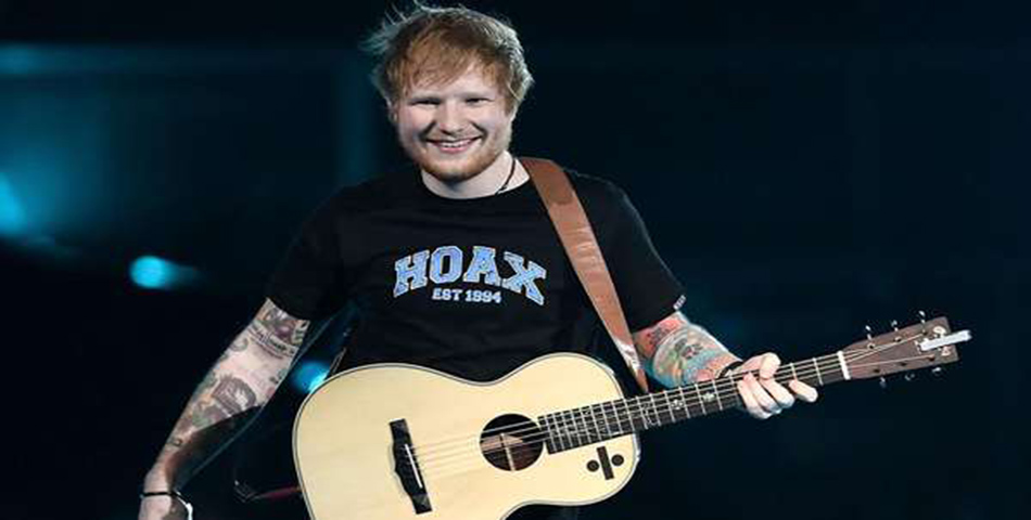 ¡Ed Sheeran ya llegó a la Argentina!