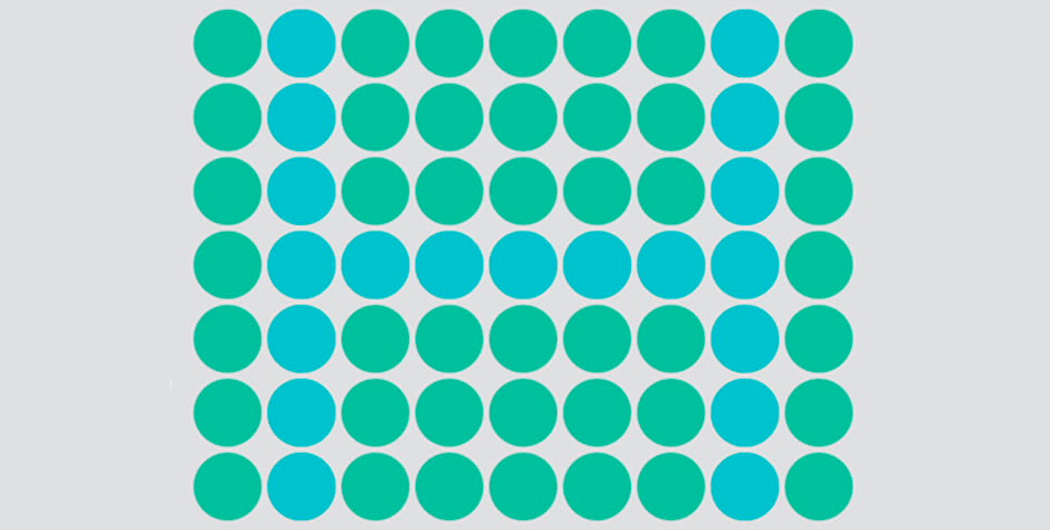 ¿Qué tan bien percibes la diferencia entre tonos del mismo color?