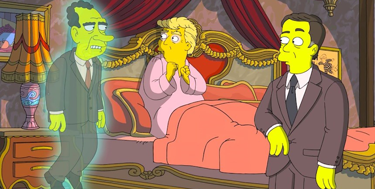 Los Simpsons se la volvieron a agarrar con Donald Trump