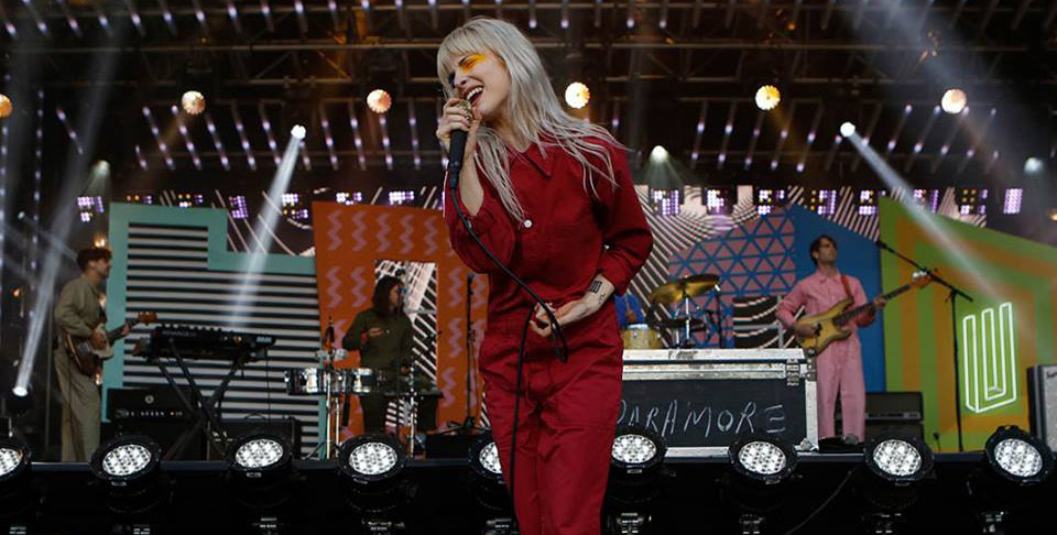 Paramore presentó su nuevo disco en vivo en lo de Jimmy Kimmel