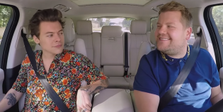 ¡Harry Styles la rompió en el Carpool Karaoke de James Corden!