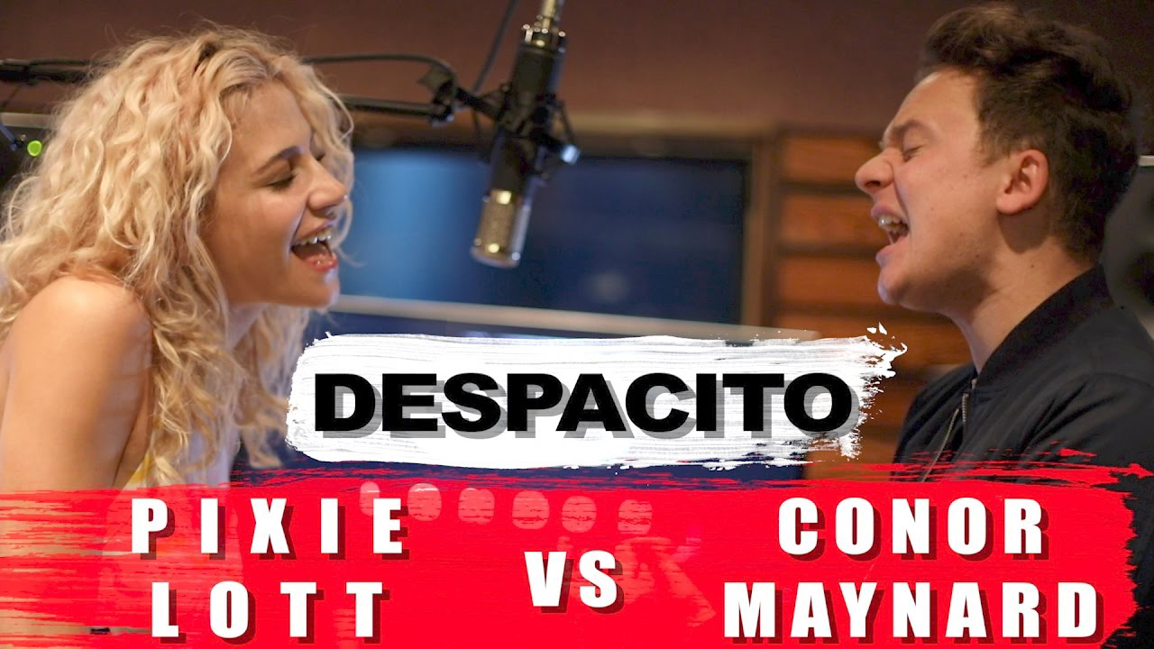 Increíble: Conor Maynard y Pixie Lott cantaron 20 temas arriba de Despacito