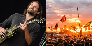 ¡Bradley Cooper grabó una escena de su nueva película en pleno Glastonbury Festival!