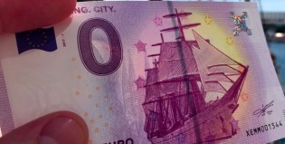 Insólito: llegó el billete de cero euros