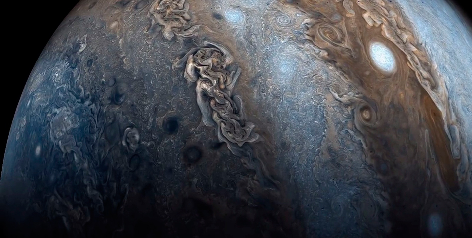 No vas a poder dejar de ver el hipnótico timelapse de Júpiter