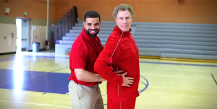 Drake y Will Ferrell se unen en un divertidísimo sketch para la NBA