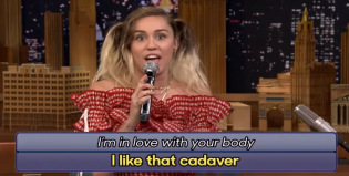 Miley Cyrus cantó la versión más rara de Shape Of You