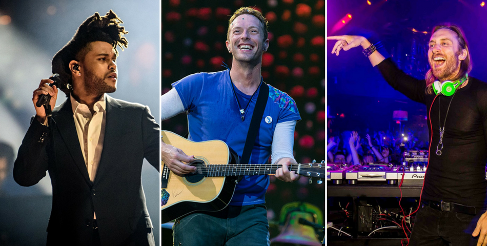 Se viene el iHeartRadio Fest: ¡Coldplay, The Weeknd, David Guetta y muchos más!