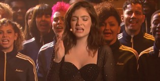 ¡Lorde la rompió en lo de Seth Meyers con Perfect Places!