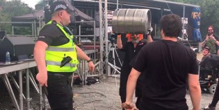 El policía que se copó en un show de una banda tributo a Slipknot