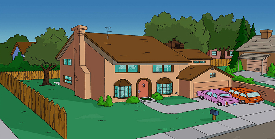 La famosa casa de ‘Los Simpsons’ existe y está más cerca de lo que pensás