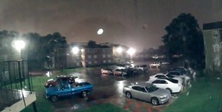 El timelapse que documenta la brutalidad del huracán Harvey