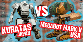 Al mejor estilo Transformers: dos robots pelearán a “muerte” en septiembre