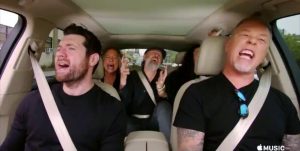 Metallica canta La Sirenita y Rihanna en un nuevo Carpool Karaoke