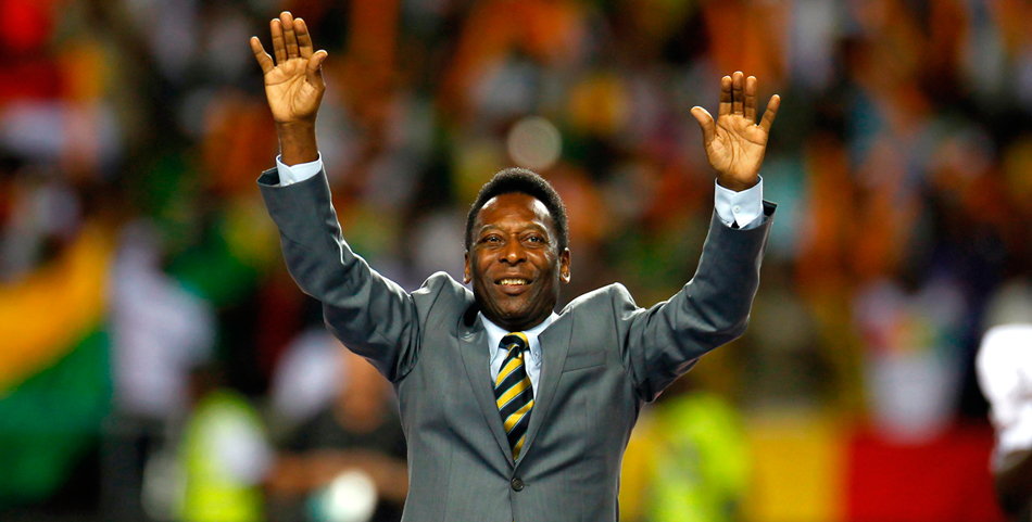 Pelé aconsejó a la próxima figura del fútbol brasileño